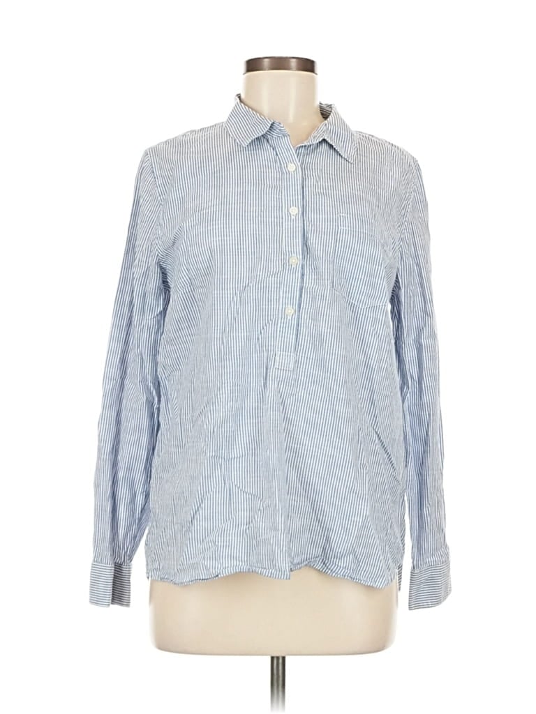 Click to view more detailed imagery on our partner's website Pre-owned Gap Long Sleeve Button Down Shirt In Blue