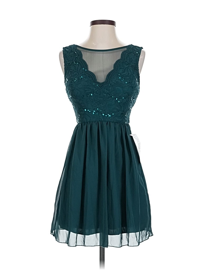 Pre-owned Speechless Cocktail Dress In Blue