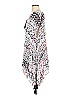 Assorted Brands 100% Viscose Print White Casual Dress Size Sm - Med - photo 5