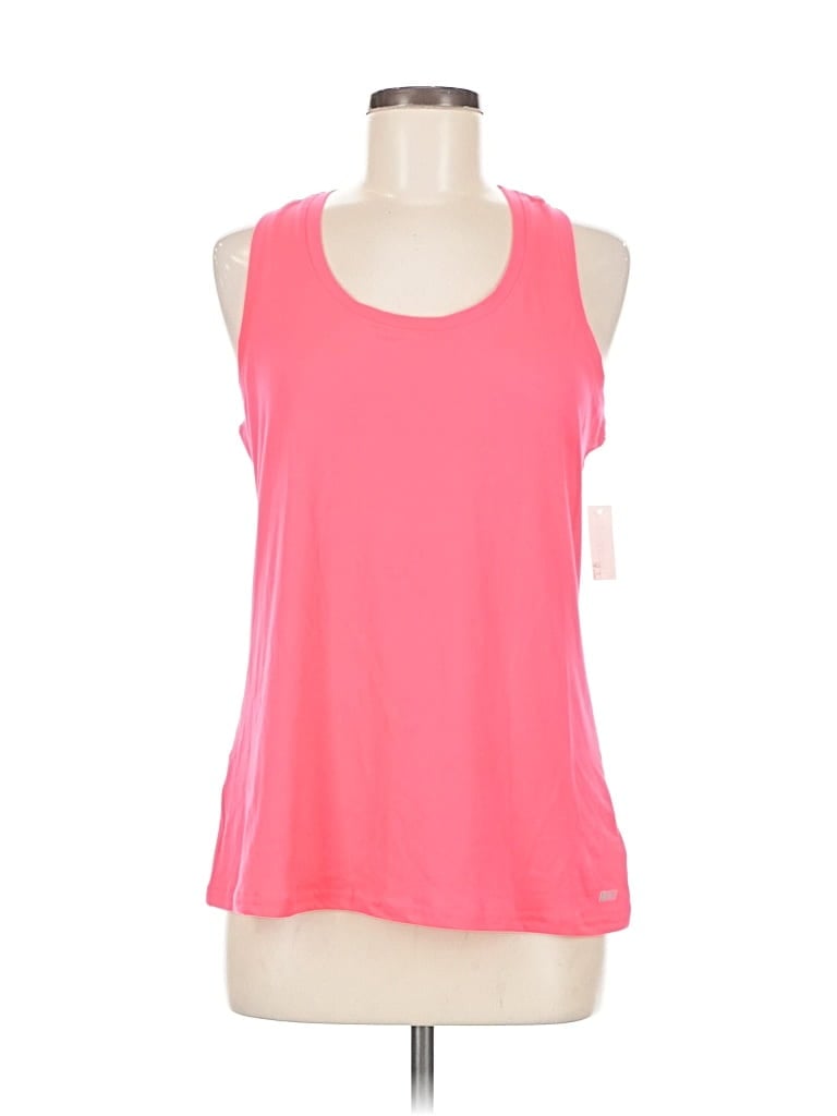 Pre-owned Amazon Essentials Tank Top Pink Halter Neckline Tops