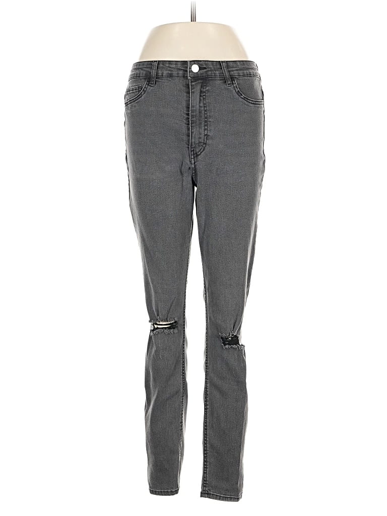H&M Pre-owned Jeans In Gray