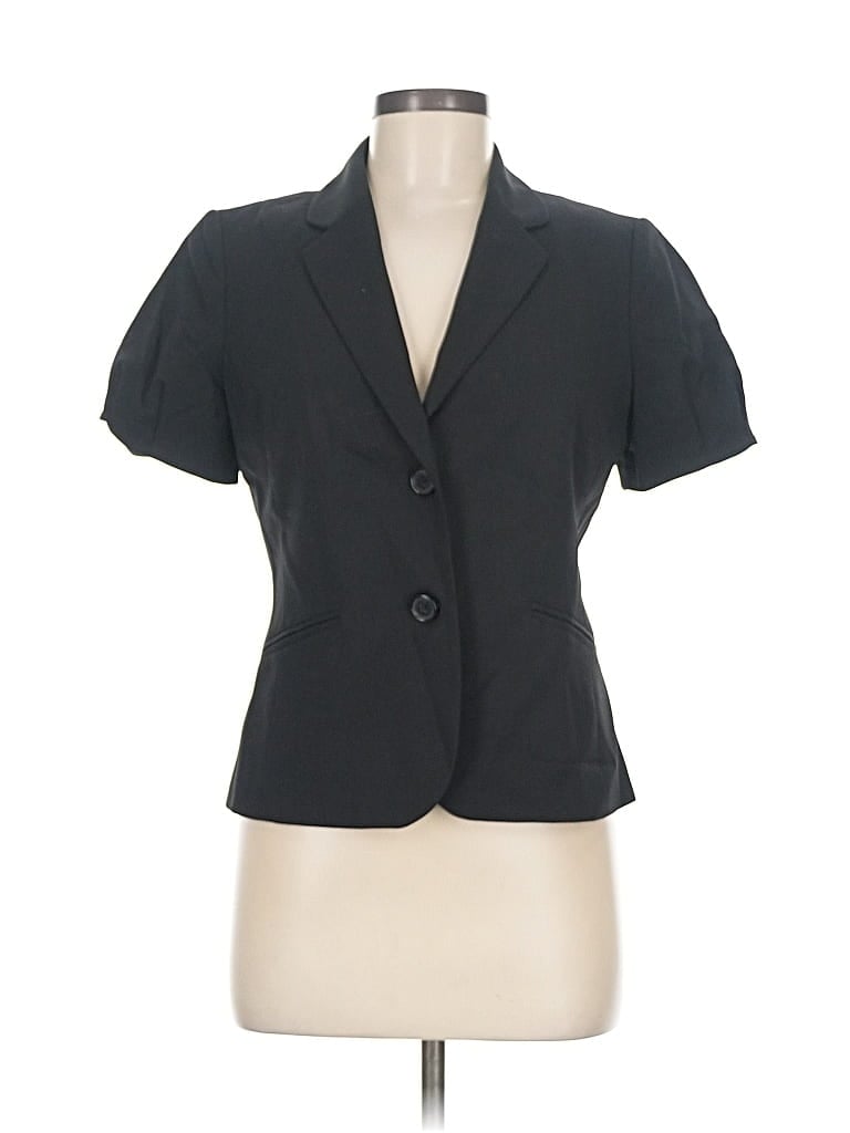 Click to view more detailed imagery on our partner's website Pre-owned Banana Republic Wool Blazer Jacket In Black