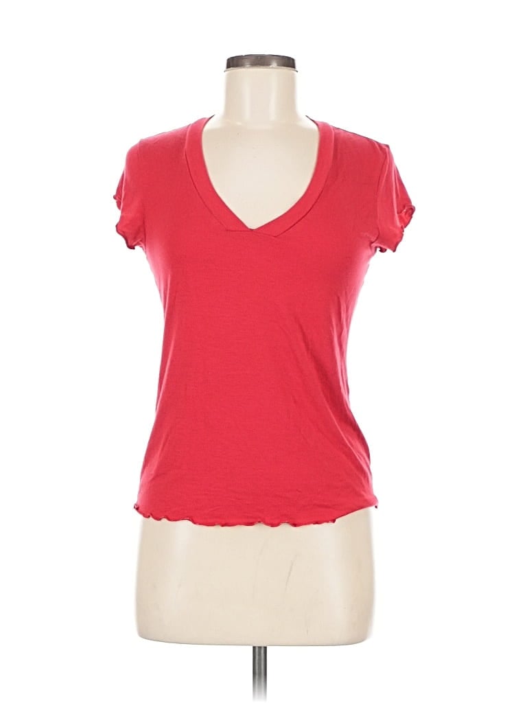 Pre-owned Banana Republic Factory Store Short Sleeve T-shirt In Red