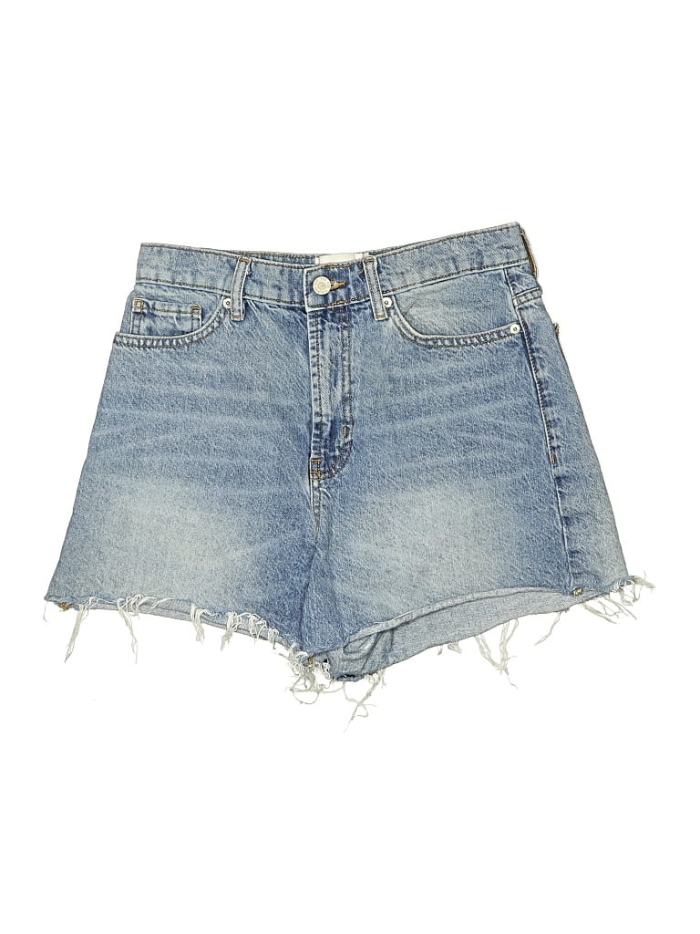 Pre-owned Bdg Denim Shorts In Blue