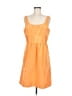 Shoshanna 100% Polyester Solid Orange Casual Dress Size 8 - photo 1