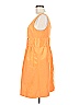 Shoshanna 100% Polyester Solid Orange Casual Dress Size 8 - photo 5