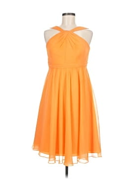 david's bridal burnt orange bridesmaid dresses A-line Burnt Orange Halter Long Custom Bridesmaid Dresses , BN1284
