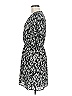 Paper Crane 100% Polyester Paisley Black Casual Dress Size M - photo 5