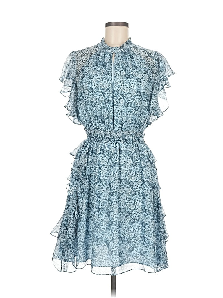 Pre-owned Shoshanna Cocktail Dress In Blue