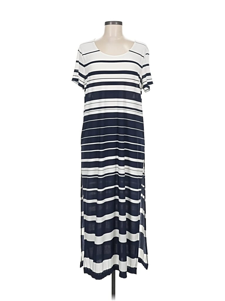 Click to view more detailed imagery on our partner's website Pre-owned Chico's Casual Dress In Blue
