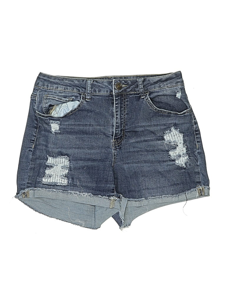 Pre-owned So Denim Shorts In Blue