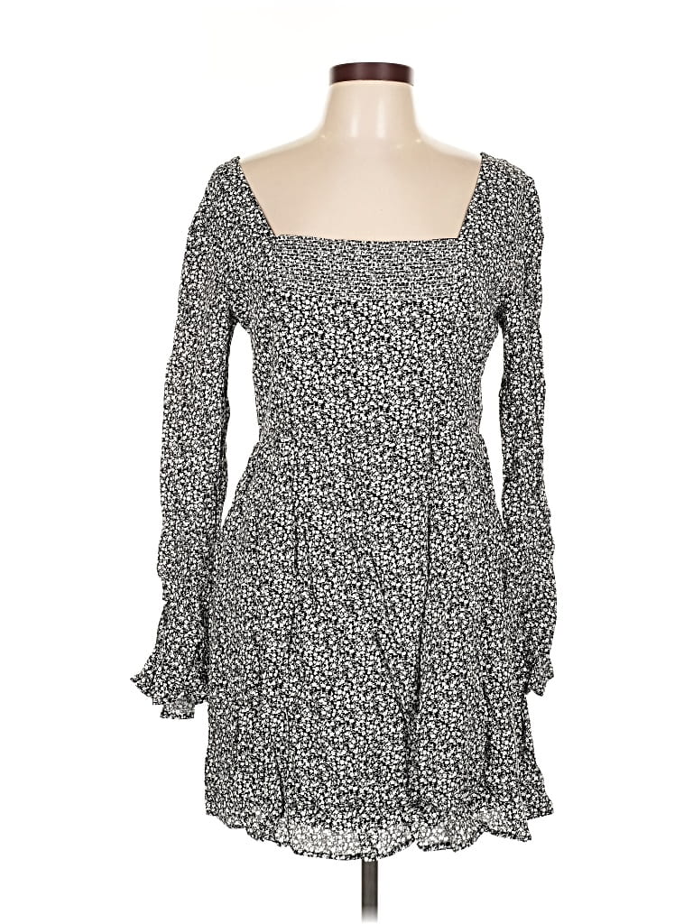 Pre-owned Lumiere Casual Dress In Gray