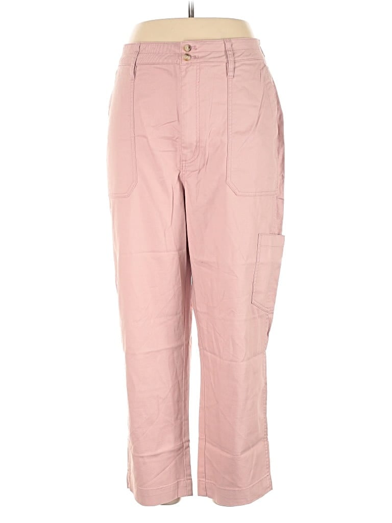 Pre-owned Madewell Cargo Pants In Pink