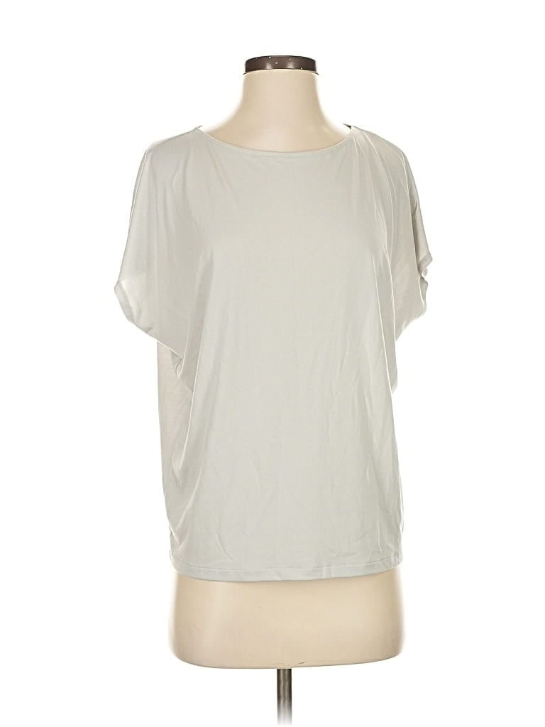 Pre-owned Uniqlo Short Sleeve T-shirt In White
