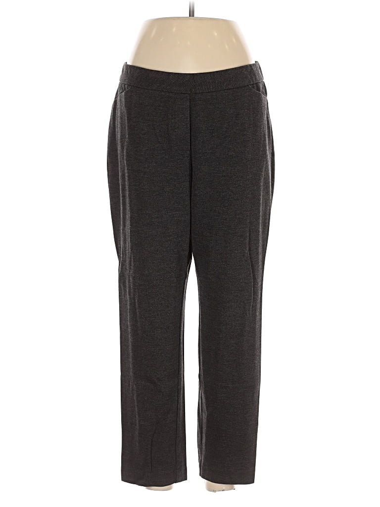 Pre-owned Jjill Dress Pants In Gray