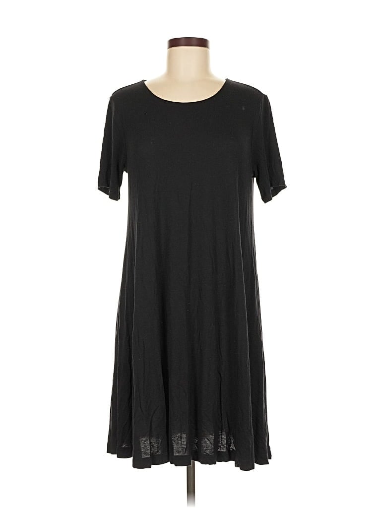 Pre-owned Ann Taylor Loft Outlet Casual Dress In Black