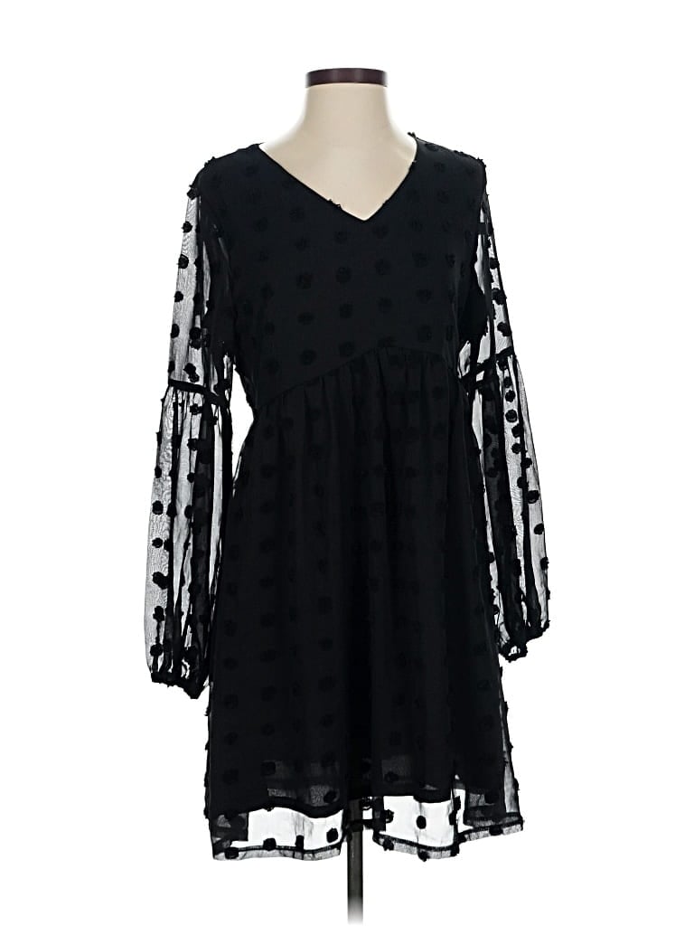 Pre-owned Grace Karin Casual Dress In Black