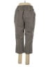 Lands' End Chevron-herringbone Gray Tan Casual Pants Size 10 - photo 2