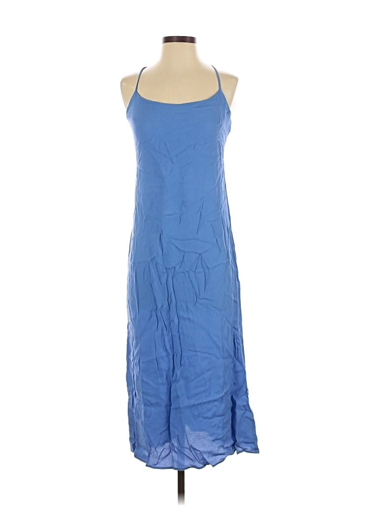 Pre-owned Reformation Casual Dress In Blue