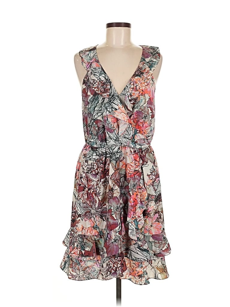 Pre-owned Sachin & Babi Casual Dress In Gray