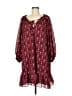 Max Studio Paisley Burgundy Casual Dress Size M - photo 1