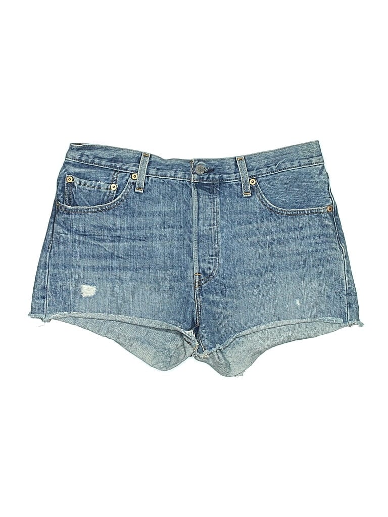 Pre-owned Levi's Denim Shorts In Blue