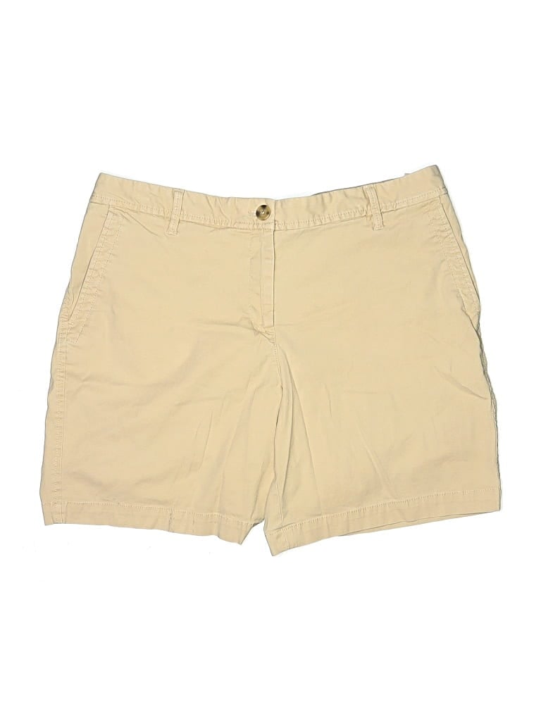 Click to view more detailed imagery on our partner's website Pre-owned Talbots Khaki Shorts In Brown