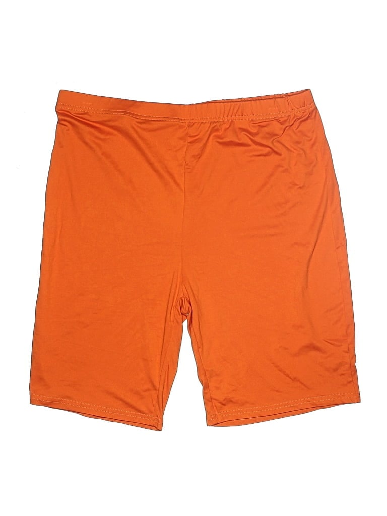 Pre-owned Unbranded Athletic Shorts In Orange