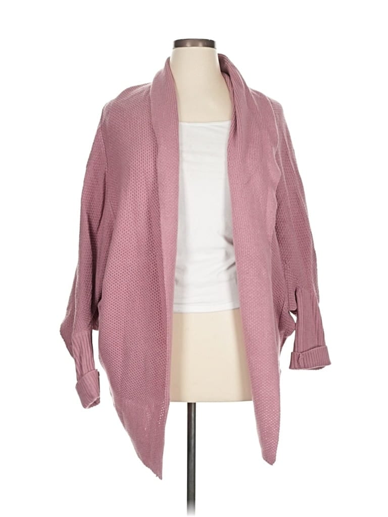 Pre-owned Unbranded Cardigan Sweater In Pink