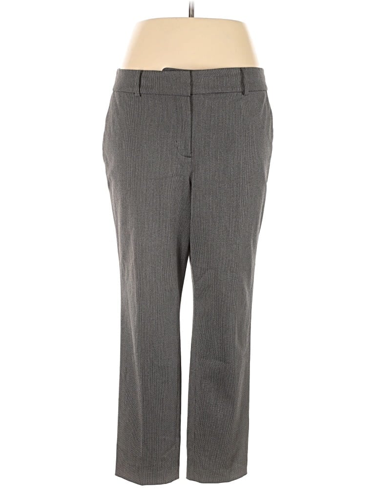 Pre-owned Ann Taylor Loft Dress Pants In Gray
