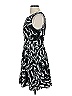 Express 100% Polyester Graphic Black Casual Dress Size 4 - photo 5