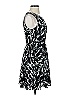 Express 100% Polyester Graphic Black Casual Dress Size 4 - photo 4