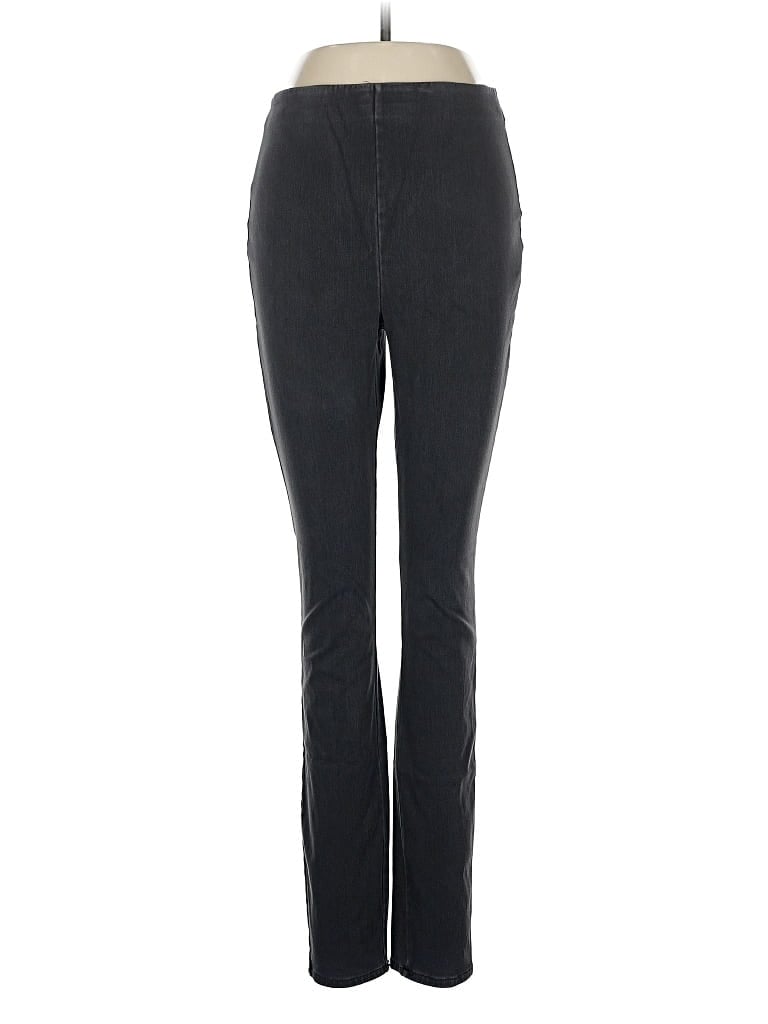 Pre-owned Good American Jeggings In Black
