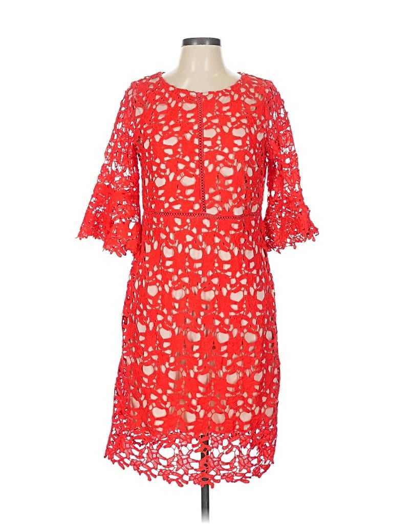 Pre-owned Ryan Michelle Cocktail Dress In Red