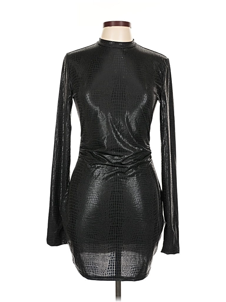 Pre-owned Shein Cocktail Dress In Black