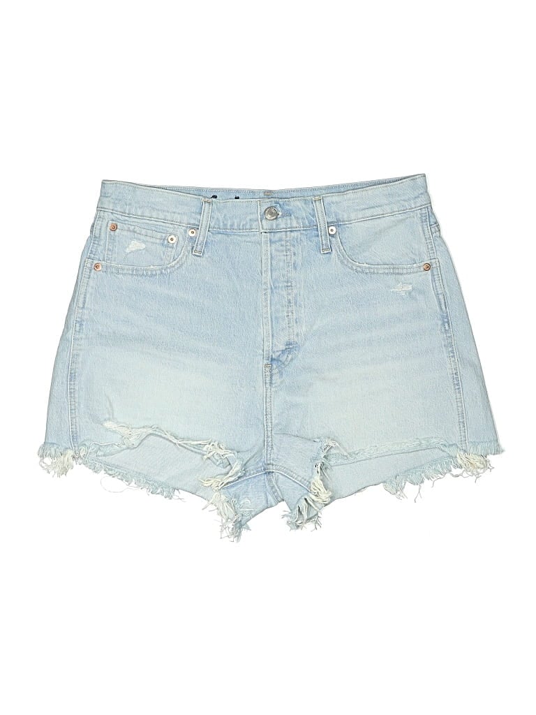 Pre-owned Gap Denim Shorts In Blue