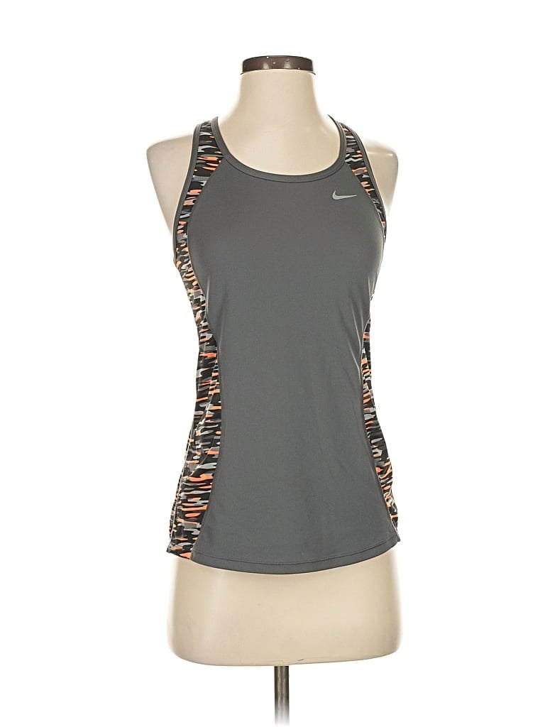 NIKE Pre-owned Active Tank Top In Gray