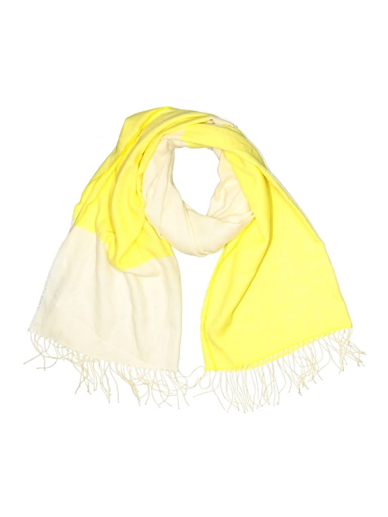 Pre-owned Banana Republic Factory Store Scarf In Yellow