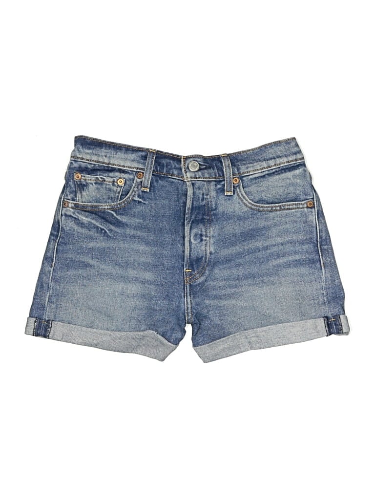 Pre-owned Levi's Denim Shorts In Blue
