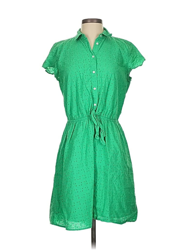 Pre-owned J.crew Mercantile Casual Dress In Green