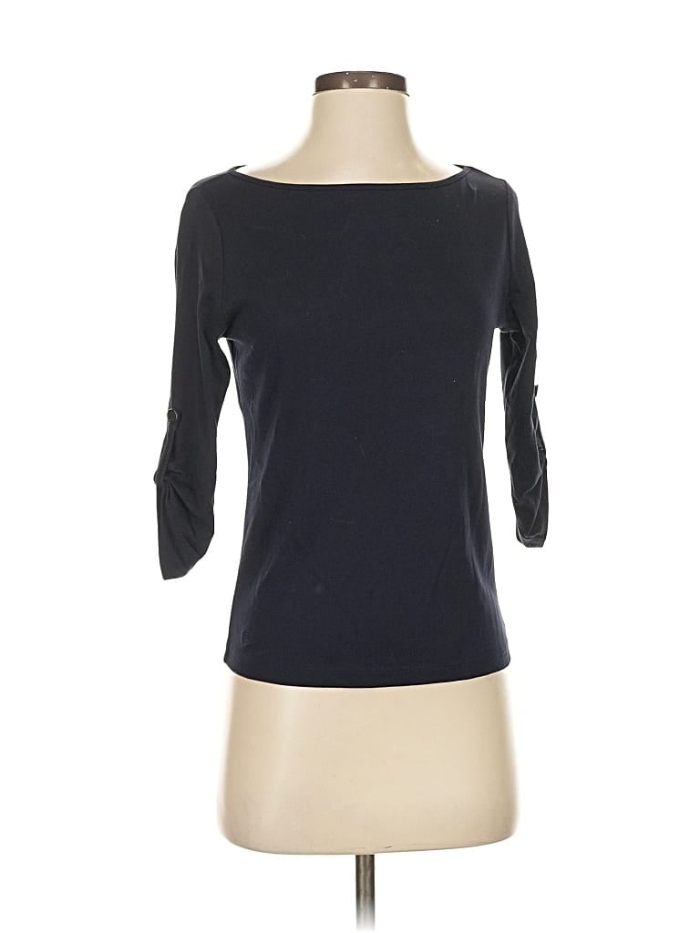 Pre-owned Polo Ralph Lauren 3/4 Sleeve T-shirt In Black