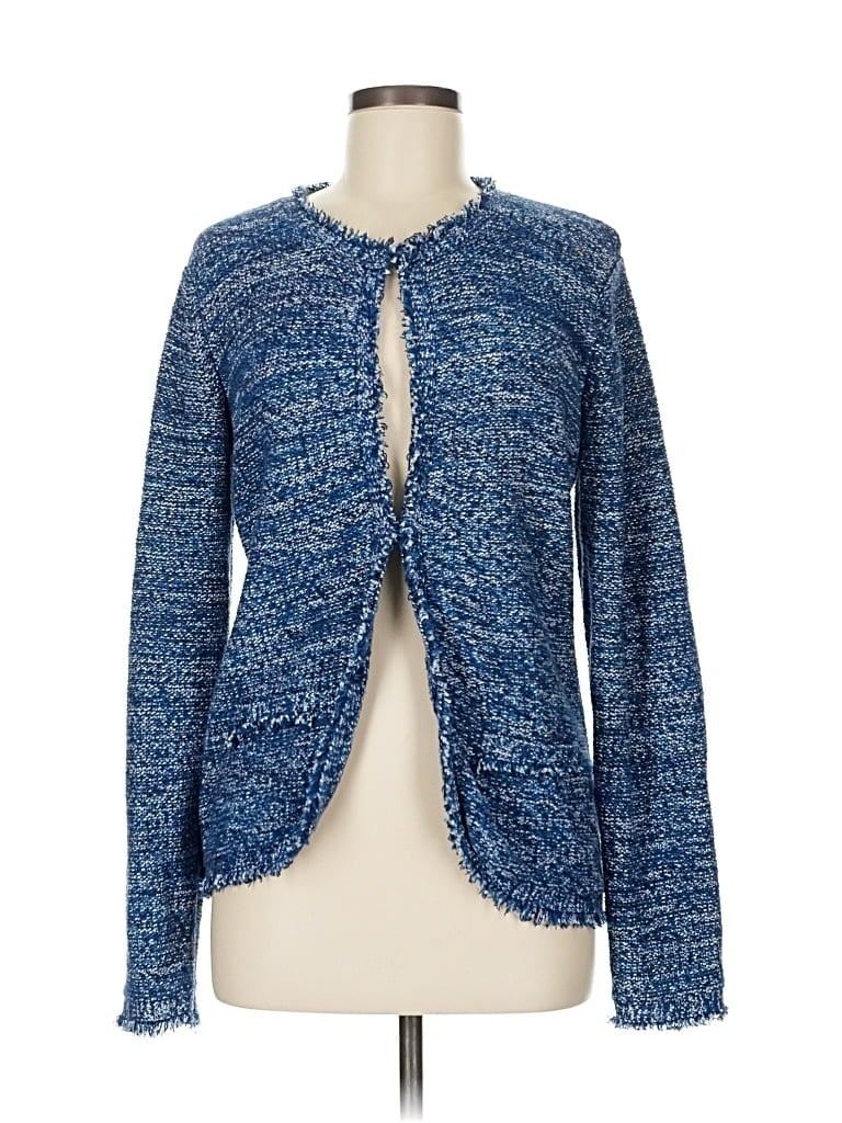 Pre-owned Neiman Marcus Cardigan Sweater In Blue