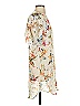 Mint Limit 100% Polyester Floral Ivory Cocktail Dress Size S - photo 4