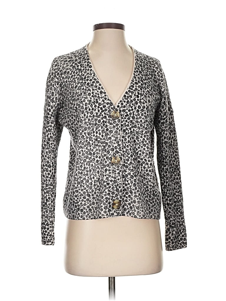 MADEWELL Pre-owned Cardigan Sweater In Gray