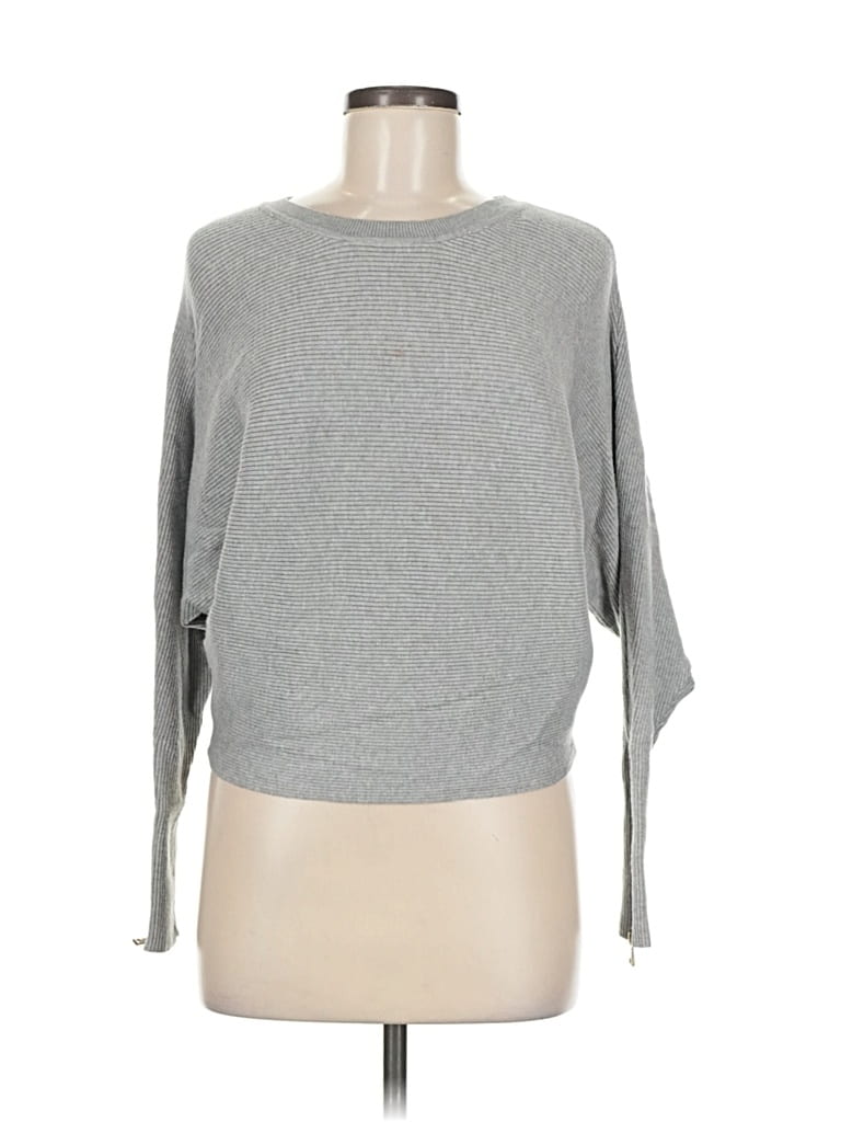 Click to view more detailed imagery on our partner's website Pre-owned Carmen Marc Valvo Pullover Sweater In Gray
