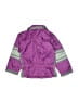 Wilson 100% Nylon Color Block Purple Raincoat Size 4 - photo 2