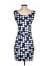 Persifor Argyle Blue Casual Dress Size XS - photo 2