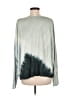Max Jeans 100% Rayon Tie-dye Green Long Sleeve Top Size M - photo 2
