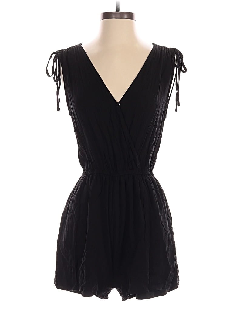 Pre-owned One Clothing Romper In Black