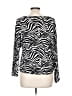 MICHAEL Michael Kors Animal Print Black Pullover Sweater Size L (petite) - photo 2